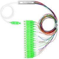 1×16 PLC Fiber Splitter, Mini Module, SC/APC
