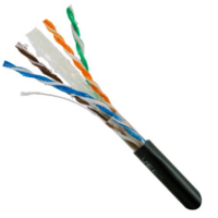 CAT 6 Cable 550Mhz w/Spline Direct Burial Gel 1000 ft