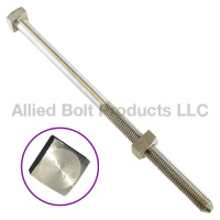 5/8" SQUARE HEAD MACHINE BOLT WITH NUT