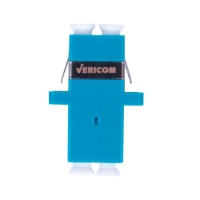 LC-UPC Single Mode Duplex Adapter, Blue
