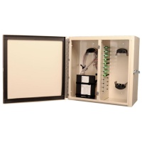 Wall Mount Fiber Patch Panel, NEMA 1 & 4 Rated, Up to 144 Ports