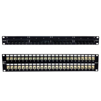 Category 6A 110 Type Rack Mount Patch Panel