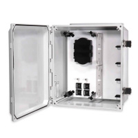 RLH HIPPO 4 Plate Fiber Patch Panel